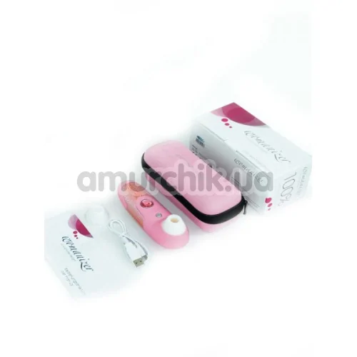Симулятор орального сексу для жінок Womanizer W100, малиновий