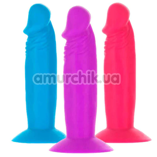 Набір фалоімітаторів Addiction Silly Willy, різнокольоровий