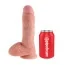 Фалоімітатор King Cock With Balls, 20.3 см тілесний - Фото №16