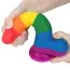 Фалоімітатор LoveToy Prider 7.5, мультикольоровий - Фото №8