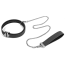 Ошейник с поводком Lockink Tied Collar With Leash Set, черный - Фото №1