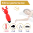 Клиторальный вибратор Sweet Play Mini Reindeer Vibrator A10, красный - Фото №8