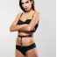 Пояс Bijoux Indiscrets Maze Lingerie, чорний - Фото №3