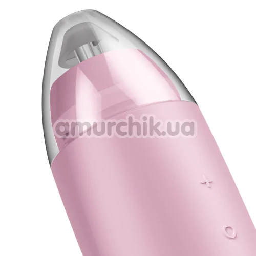 Микродермабразионное устройство для удаления черных точек Geske MicroDermabrasion Blackhead Remover 7 in 1, светло-розовое
