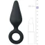 Анальна пробка Easy Toys Pointy Plug M, чорна - Фото №3