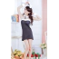 Костюм зайчика Body Pleasure Bunny TL79, черный: пеньюар + ушки + манжеты + ошейник - Фото №4