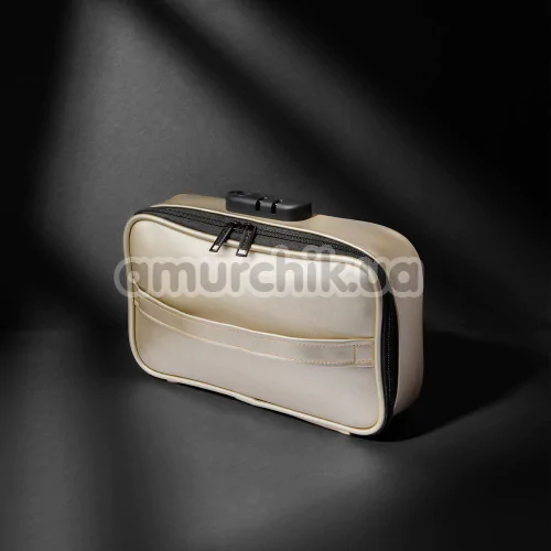 Сумка для хранения секс-игрушек Dorcel Discreet Box, золотая