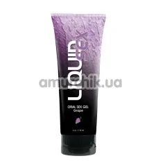 Оральный лубрикант Liquid Sex Oral Sex Gel - виноград, 118мл - Фото №1