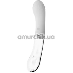 Вібратор для точки G Liaison G-Spot LED Vibrator, білий - Фото №1