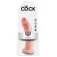 Фалоімітатор King Cock, 22.9 см тілесний - Фото №9