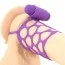 Насадка на пеніс з вібрацією Fantasy C-Ringz Vibrating Couples Cage, фіолетова - Фото №12