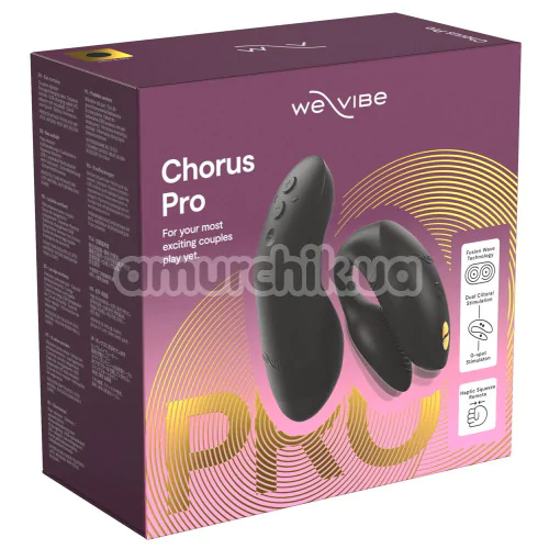 Вибратор We-Vibe Chorus Pro (ви вайб хорус про черный)