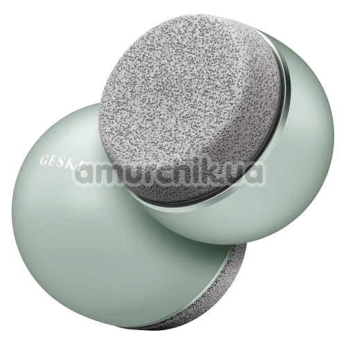 Шліфувальна пилка для стоп Geske Pumice Stone Callus Remover 7 in 1, зелена - Фото №1