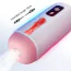Мастурбатор з вібрацією Masturbator USB Rechargeable, білий - Фото №3