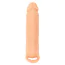 Мастурбатор-насадка Nature Skin 2in1 Extension+Masturbator Large, телесный - Фото №4