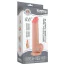 Фалоімітатор Sliding-Skin Dual Layer Dong 8 з маленькою мошонкою, тілесний - Фото №16