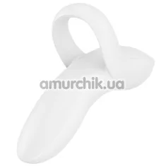 Вібратор на палець Satisfyer Bold Lover, білий - Фото №1