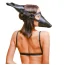 Маска Добермана Loveshop Mask Doberman, черная - Фото №6