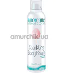 Массажная пена Amoreane Sparkling Body Foam Cotton Candy - сахарная вата, 150 мл - Фото №1