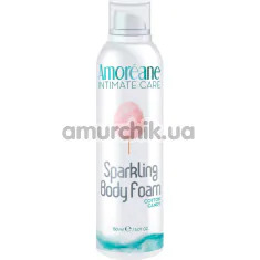 Масажна піна Amoreane Sparkling Body Foam Cotton Candy - цукрова вата, 150 мл - Фото №1
