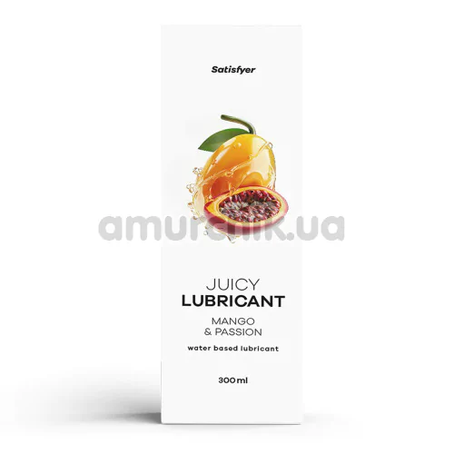 Лубрикант Satisfyer Juicy Lubricant Mango & Passion - манго и маракуйя, 300 мл