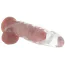 Насадка на пенис Size Up 3 Inch See-Thru Penis Extender With Pleasure Dots & Ball Loop, прозрачная - Фото №8