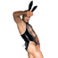Костюм зайчика JSY Sexy Lingerie 9101, черный: боди + ушки + галстук-бабочка - Фото №3