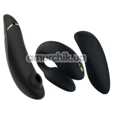 Набор Golden Moments Collection 2: Womanizer Premium 2 + We-Vibe Chorus, черный - Фото №1