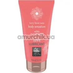 Оральный лубрикант Shiatsu Love Lubricant Body Sensation Edible Acerola Cherry - барбадосская вишня, 75 мл - Фото №1