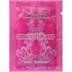 Масажна олія із зігріваючим ефектом Hot Oil By Nuei Cosmetics Bubble Gum - жуйка, 5 мл - Фото №1