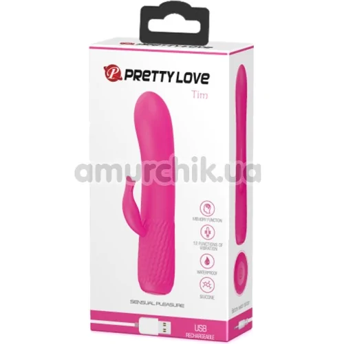 Вибратор Pretty Love Tim 014606, розовый