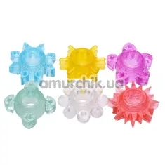 Набір з 6 ерекційних кілець Frisky Enhance 6 Piece Cock Ring Set - Фото №1