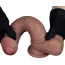 Фаллоимитатор Dual-Layered Silicone Nature Cock LV411043, светло-коричневый - Фото №10
