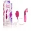 Вакуумная помпа с вибрацией для клитора Advanced Clitoral Pump, розовая - Фото №10