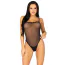 Боди Leg Avenue Next Level Mesh Cami Bodysuit, черное - Фото №3