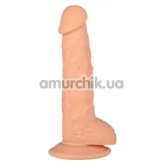 Фаллоимитатор Dix Dong W Suction Cup 8 19 см прямой, телесный - Фото №1
