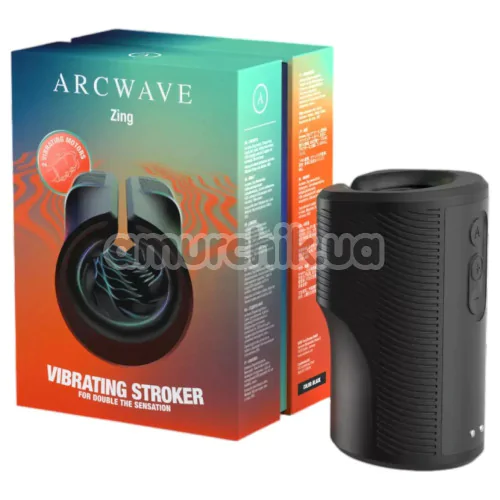 Мастурбатор с вибрацией Arcwave Zing, черный