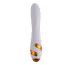 Вибратор с пульсацией и флоггером Lockink Sevanda Clitoris Suction Vibrator With Whip, белый - Фото №4