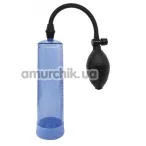 Вакуумна помпа Power Pump Penis Enlarger, блакитна - Фото №1