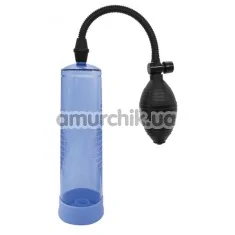 Вакуумна помпа Power Pump Penis Enlarger, блакитна - Фото №1