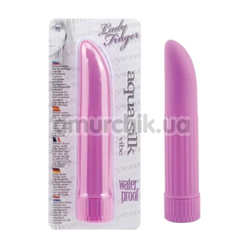 Вибратор Lady Finger Aqua Silk Vibe, фиолетовый