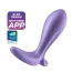 Анальная пробка с вибрацией Satisfyer Intensity Plug, фиолетовая - Фото №2