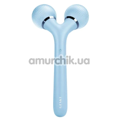 Ультразвуковий масажер Geske Sonic Facial & Body Roller 4 in 1, блакитний - Фото №1