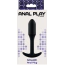 Анальная пробка Anal Play Smooth Anal Plug, черная - Фото №7