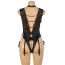 Боді з фіксаторами для рук Star Night Bodysuit With Cuffs, чорне - Фото №13