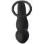 Анальна пробка з вібрацією і ерекційним кільцем Fantasstic Vibrating Anal Plug With Cockring, чорна - Фото №4