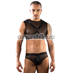 Комплект мужской JSY Sexy Lingerie 9173, черный: топ + трусы - Фото №1