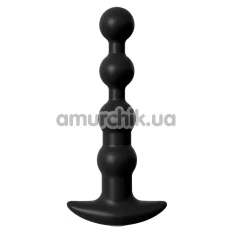 Анальний ланцюжок з вібрацією Anal Fantasy Elite Collection Rechargeable Anal Beads, чорний - Фото №1