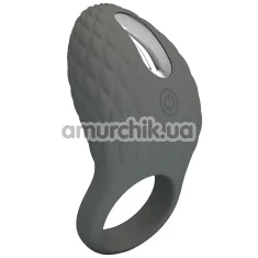 Віброкільце для члена Pretty Love Heloise, сіре - Фото №1