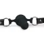 Кляп Easy Toys Pecker Gag Triple Ball Silicone Gag, черный - Фото №4